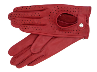 Dámské řidičské rukavice NAPA 2-3034 tm. červená