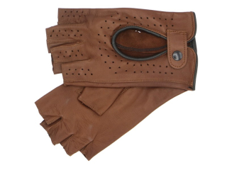 Dámské řidičské rukavice NAPA 2-3034 BP koňak/černá