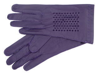 Dámské kožené rukavice NAPA 2-3311 fialová