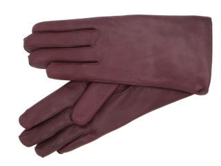 Dámské kožené rukavice NAPA 2-4001 ČH vínová