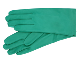 Dámské kožené rukavice NAPA 2-4001 ČH smaragdová