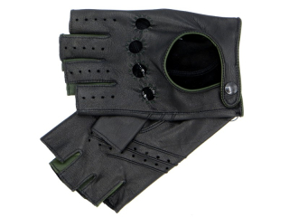 Dámské řidičské rukavice NAPA 2-3428 BP černá/khaki meziprsty