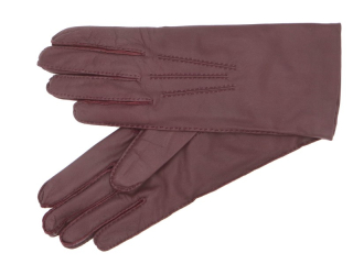 Dámské kožené rukavice NAPA 2-4375 VL vínová