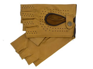 Pánské řidičské rukavice NAPA 2-1432 BP camel/hnědá