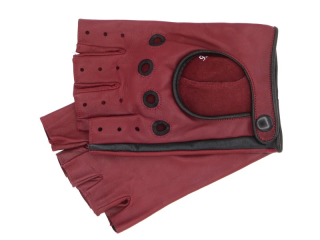 Pánské řidičské rukavice NAPA 2-1448 BP bordo/černá