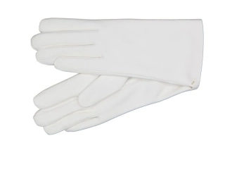 Dámské kožené rukavice NAPA 2-4001 ČH bílá